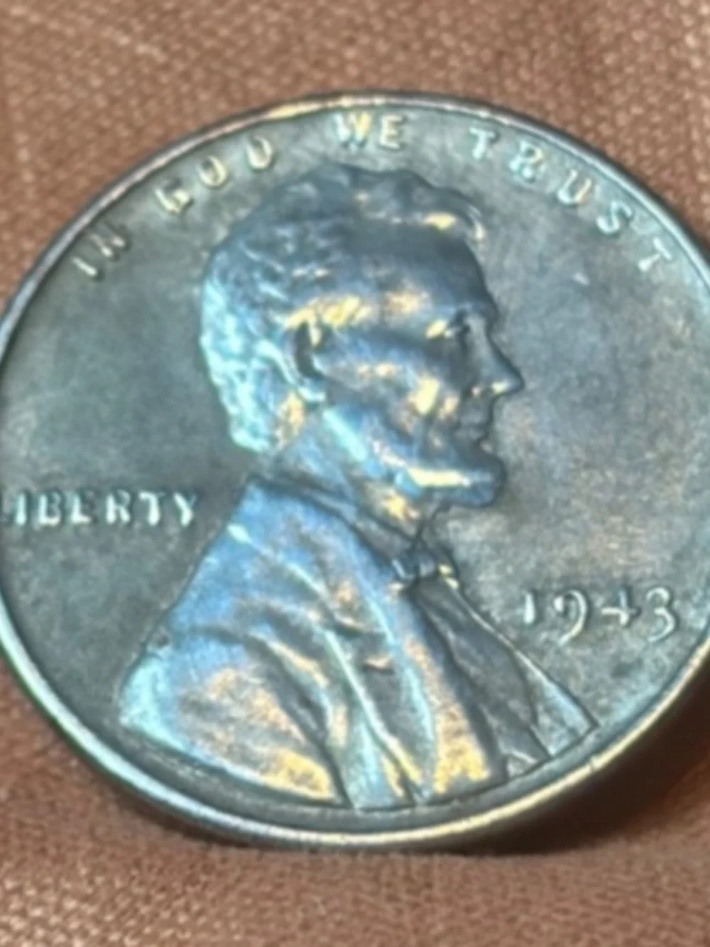 1943 sue 2 Steel Wheat Penny’s P& D {2 coins] #206398638902